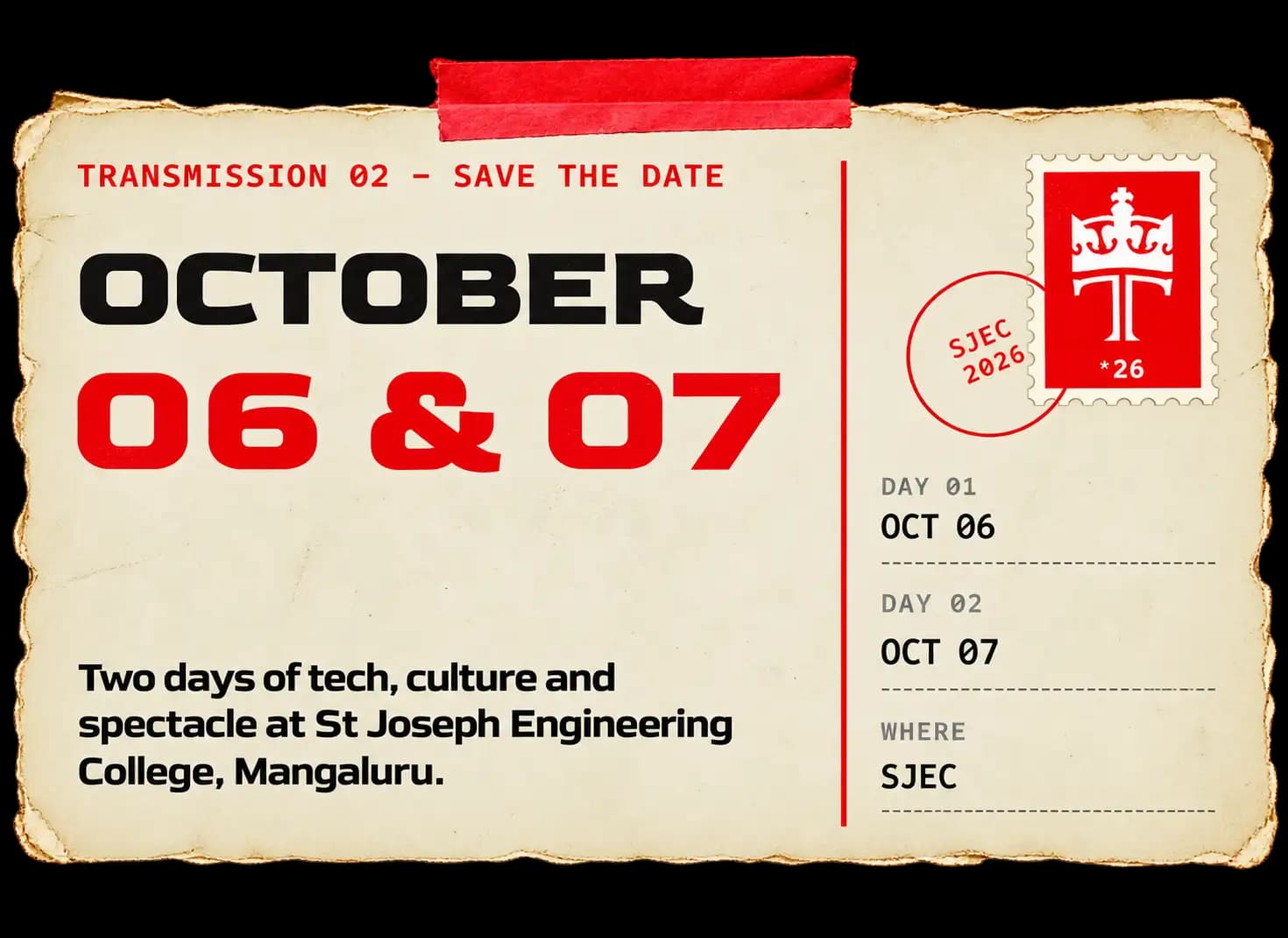 Transmission 02 — October 06 & 07